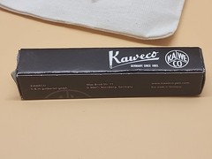 Kaweco Classic Sport Fountain Pen Black Nib Medium Royal Blue Ink 7 Cartridges