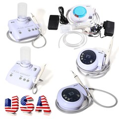 Portable Dental Ultrasonic Piezo Scaler + 5 Tips fit Cavitron/EMS/DTE/SATELEC AA