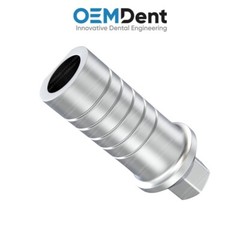 Straight Shoulder Abutment Conical Connection RP Nobel Active®️ Compatible