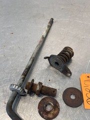 1980 International IH 484 Tractor Throttle Lever & Hardware