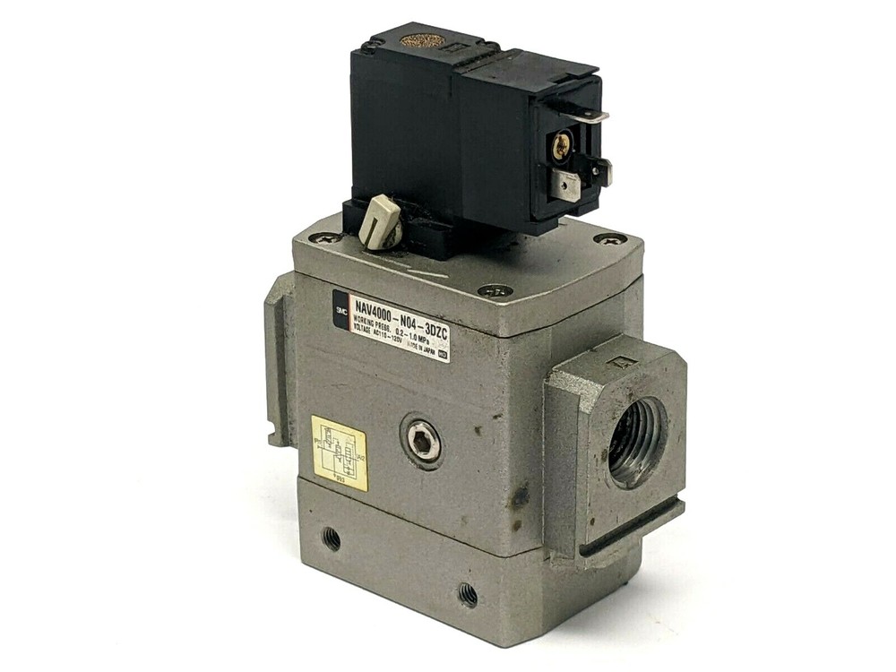 SMC NAV4000-N04-3DZC Solenoid Valve