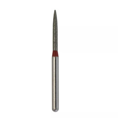 Dental Diamond Burs 863/012F Flame Bur Fine Grit Red FG for High Speed Handpiece