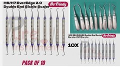 29 Pcs Lot Hu-Friedy SH6/79E2 SBH5/69E2 EverEdge 2.0 Double End Sickle Scaler