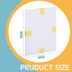 Fuutreo 300 Pcs Trading Card Shipping Protectors 3.5” x 4.5” Graded Card Sl…