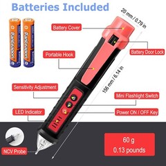 Voltage Electric Tester Volt Detector Test Pen Non-Contact Sensor AC DC 12-1000V