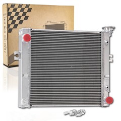 3 Row 52mm Aluminum Forklift Radiator fit Toyota 16410U220171 16420U128171 AT