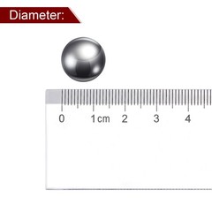 30pcs Precision Balls 9/16″ Diameter G10 Chrome Steel Ball Bearings Silver