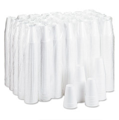 Dart Foam Drink Cups, 12 oz, White, 25/Bag, 40 Bags/Carton 12J12 (CA Exclude)
