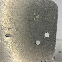THEPITT-C-H Gang Outlet Box Uni-Mount Cover 4.3CU.IN”5/8″-3.8CU.IN1/2-LOT OF 3🔔