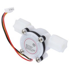 1Pcs Water Hall Effect Sensor Control Flowmeter G1/4 For Water Cooler