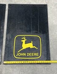 John Deere 24”x36” Rubber Mud Flaps For Heavy Equipment *NEW Not NOS**USA MADE*
