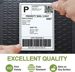 40 Rolls DYMO 4×6 Direct Thermal Shipping Labels – 220 per roll – 8800 labels