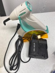 GC America Cordless Curing Light w/battery charger and blue blocker glasses