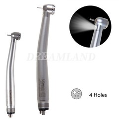 Dental High Speed Handpiece with LED Light E-generator 4 Hole Pana Max US STOCK