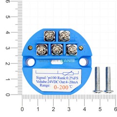 PT100 -50~50/100/150℃ 0~100150/200/250/300/400°C Temperature Sensor Transmitter