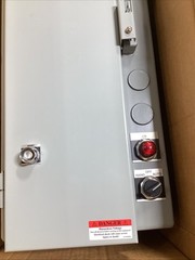 GE CR408B698RA2BALJA MAGNETIC STARTER COMBO 300 Line Type 3R Enclosure 30A 250V
