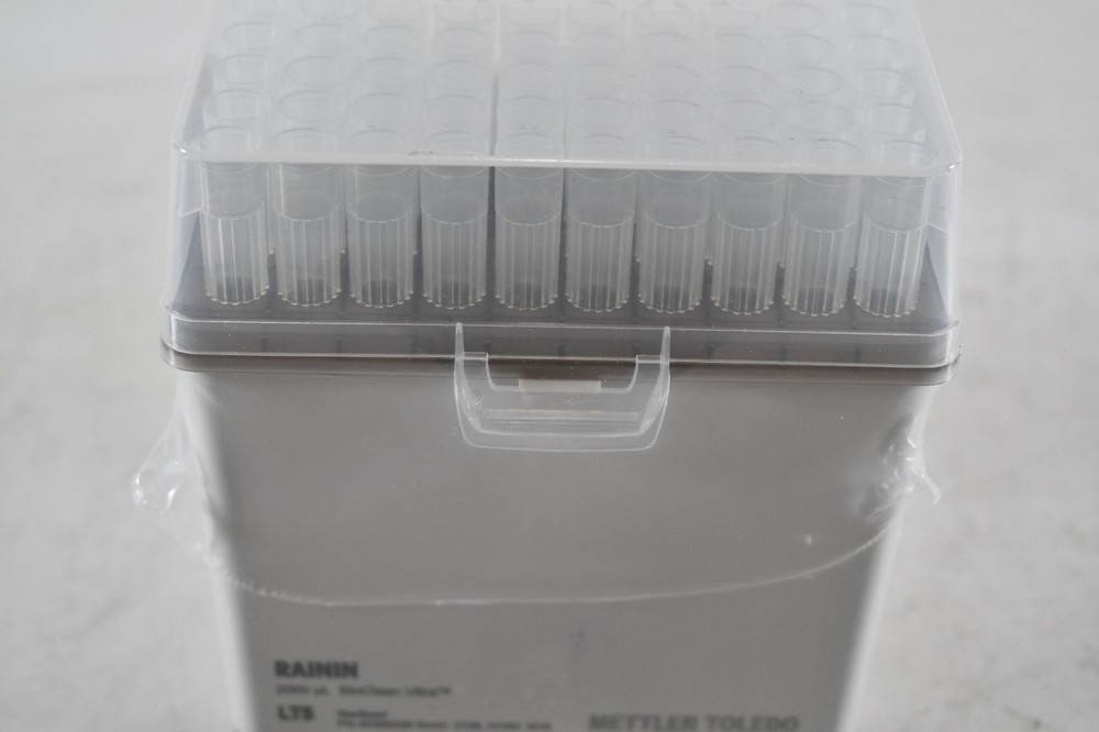 NEW Mettler Toledo Ranin 30389238 Pipette Tips RT LTS 2000 uL Bioclean 1 Rack 60
