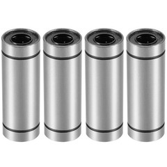 LM10UU Extra Long Linear Ball Bearings 10mm Bore Dia 19mm OD 55mm Length 4pack