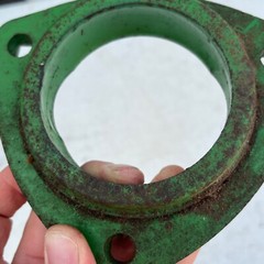 H103264 Combine Bearing Flange Half 3 Bold Triangular 52mm Fits John Deere