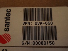 SANTEC OVA-650 OPTICAL VARIABLE ATTENUATOR Range 0-30dB NIB Cheap