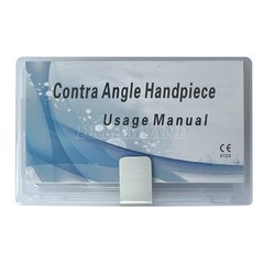 Dental 1:5 Increasing LED Fiber Optic Contra Angle Low Speed Handpiece Red CE