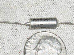 1 SPRAGUE CSR13F106KB 39003/01-6078 J AXIAL MILITARY CAP 10UF 20V 20 VOLT 10MFD