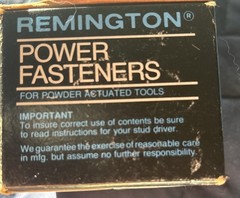 Remington, Power Fasteners. 1 1/2 Box Of 100. SP150. 58050