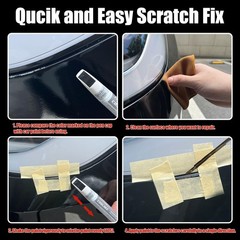 COSLAKE Car Touch Up Paint(Deep Blue Metallic(PPSB)) for Tesla Model Y/3/S/X,…