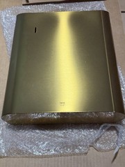 Bradley 2B1-110000-BR Elvari Brushed Brass Paper Towel Dispenser Medium capacity