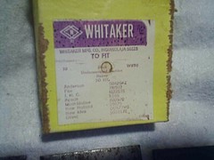 BOX WHITAKER HAY CUTTING UNDERSERRATED SECTION BLADE PARTS,binders,oliver,kosh