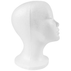 SHANY Styrofoam Model Heads/Hat Wig Foam Mannequin – 11″ Round base – 3 pieces