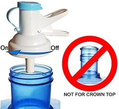 2 Pack 50mm Threaded Water Jug Dispenser Valve, Fits 1–5 Gallon 50 mm mout