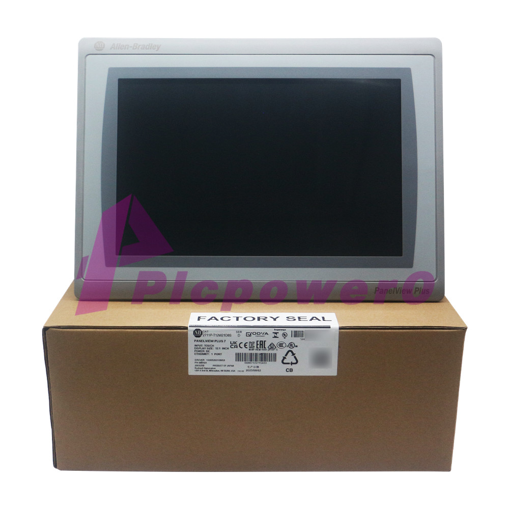 NEW AB 2711P-T12W21D8S PanelView Plus 7 Standard Terminal Touch Screen 12‘’ UPS