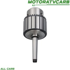 ALL-CARB 1/2″ Keyed Drill Chuck with MT1-JT6 Arbor Taper for Lathes & Drills