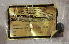 Astrolab 29029, DC-18GHz, SMA(M)/SMA(F), 90-degree Right-Angle RF Adapter