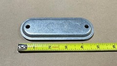 40x Pack Eaton Crouse-Hinds 370 Form-7 Sheet Steel 1″ Blank Conduit Body Covers