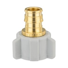 EFIELD 2 PCS Pex-A Expansion Brass Fittings 1/2″ Female Swivel Adapters, No Lead