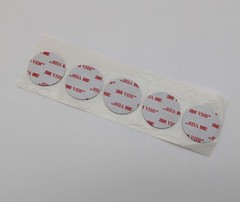 3M 4941 1.5″ VHB Acrylic Foam Discs Double Sided Tape Gray 0.048″ T Pack of 5