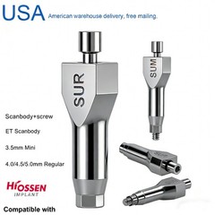 US Hiossen ET Dental Prosthetics Titanium All Implant Abutments fit Mini/Regular