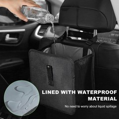 Foldable Waterproof Oxford Cloth Trash Can, Leak-Proof Large Cap Color: Normal