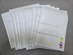 9.5” x 13.75” Ebay Branded Padded Bubble Mailer Envelope 10 PACK !
