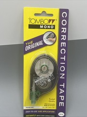 NEW Tombow MONO Correction Tape Non-Refillable 1/6″ x 394″ White Tape