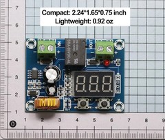 2 PCS Low Voltage Cutoff, DC 12V-36V 20A Low Voltage Disconnect Switch, Low Volt