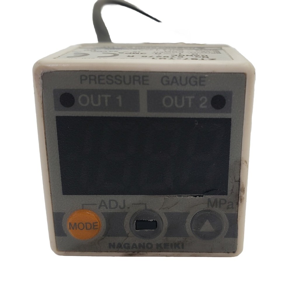 Nagano Keiki ZT67 Digital Pressure Gauge 0.1~0.3MPa