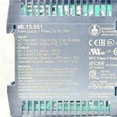 PULS ML15.051 DIN Rail Power Supply 5V DC 3A 15W MiniLine