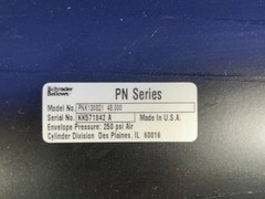 SCHRADER BELLOWS PNK130821 48.000 PNEUMATIC CYLINDER 04200591845