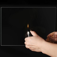 Translucent PVC Plastic Sheet Thin Clear Plastic Panel PVC Plat Thick 0.3mm-2mm