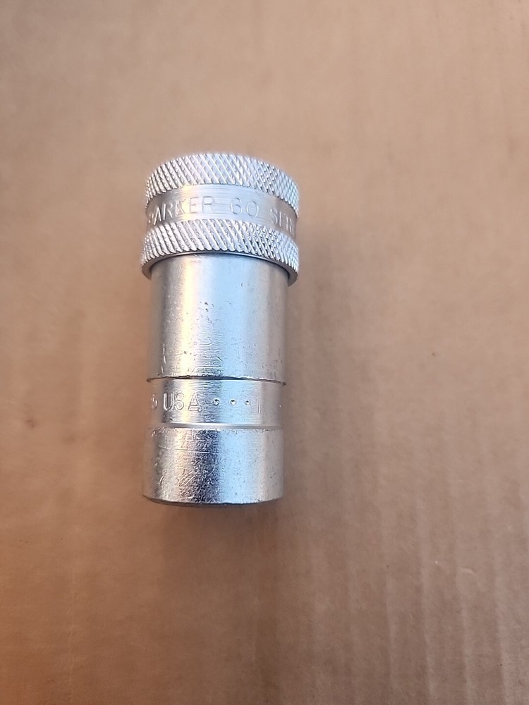 PARKER Hydraulic Quick Connect Hose Coupling: 3/4 in Coupling Size, Steel, 23 lp