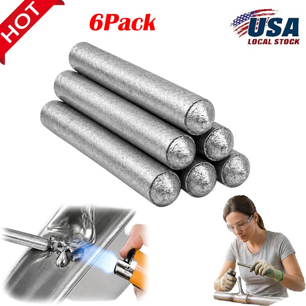 Low Temperature Welding Rods Aluminum Magic Flux Cored Brazing Wire 6-18Pack US