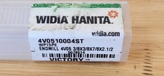 Widia Hanita 4V0510004ST: 4-Flute 3/8″ Dia. Carbide Square End Mill 7/8″ LOC